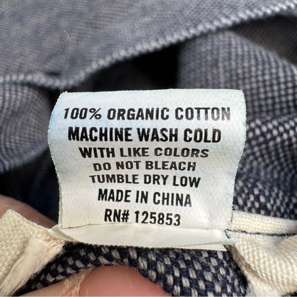 Taylor Stitch Utility Button-Up Shirt Jacket Denim Organic Cotton - Picture 7 of 13